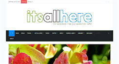 Desktop Screenshot of itsallhere.com